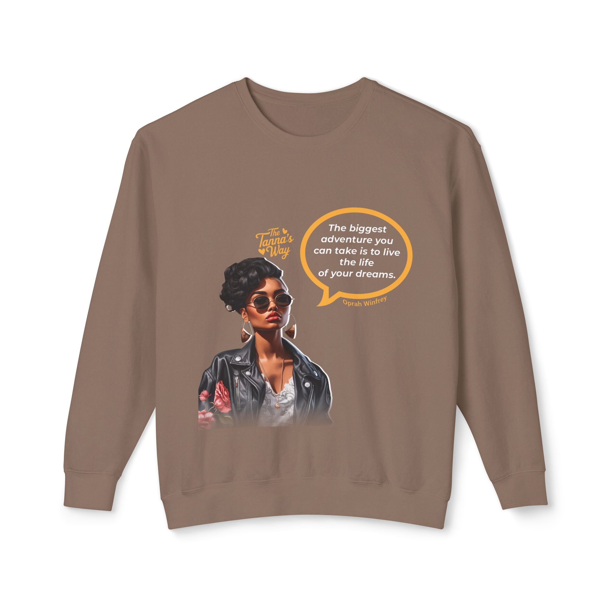 Oprah Winfrey | Unisex Lightweight Crewneck Sweatshirt